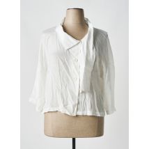 LUUKAA - Veste casual beige en coton - Femme - Taille 42 - Modz