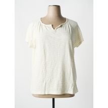 WHITE STUFF - T-shirt beige en coton - Femme - Taille 46 - Modz