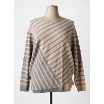 YEST1 - Pull gris en acrylique - Femme - Taille 48 - Modz