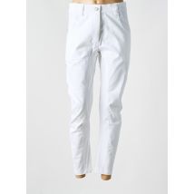 SEMIOLOGY - Pantalon slim blanc en coton - Femme - Taille 40 - Modz