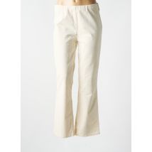 MASAI - Pantalon droit beige en coton - Femme - Taille 40 - Modz
