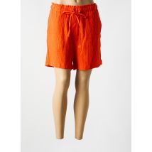 ZIBI LONDON - Bermuda orange en coton - Femme - Taille 44 - Modz