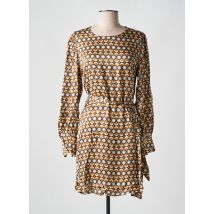 GRACE & MILA - Robe courte marron en viscose - Femme - Taille 36 - Modz