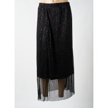 2W PARIS - Jupe longue noir en polyester - Femme - Taille 50 - Modz