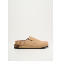 KICKERS - Mules/Sabots beige en cuir - Femme - Taille 39 - Modz