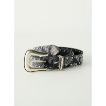 LPB - Ceinture argent en cuir - Femme - Taille 40 - Modz