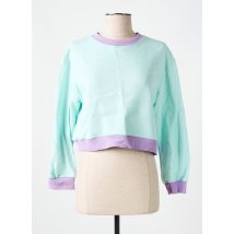 LAY LAY - Sweat-shirt vert en coton - Femme - Taille 36 - Modz