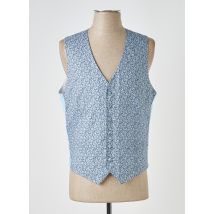 GREGE CREATION - Gilet sans manche bleu en coton - Homme - Taille S - Modz