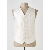 JEAN DE SEY - Gilet sans manche blanc en soie - Homme - Taille XL - Modz