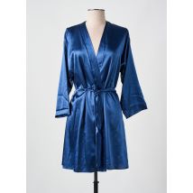 LINGERIE ELIZABETH - Robe de chambre bleu en polyester - Femme - Taille 36 - Modz