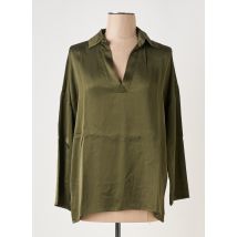 LAUREN VIDAL - Blouse vert en viscose - Femme - Taille 42 - Modz