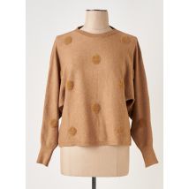 MARIE LA LUNE - Pull marron en viscose - Femme - Taille 36 - Modz