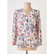 FICELLE - Blouse blanc en viscose - Femme - Taille 38 - Modz