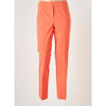FICELLE - Pantalon slim orange en viscose - Femme - Taille 40 - Modz