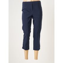 FICELLE - Pantacourt bleu en viscose - Femme - Taille 38 - Modz