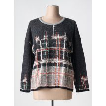 GRIFFON - Pull gris en acrylique - Femme - Taille 52 - Modz