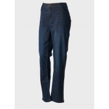 CONCEPT K - Jeans coupe slim bleu en coton - Femme - Taille 48 - Modz