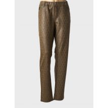 QUATRE VINGT JOURS - Jegging vert en polyester - Femme - Taille 52 - Modz