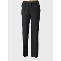 RICHY - Pantalon droit noir en polyester - Femme - Taille 42 - Modz