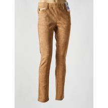 QUATRE VINGT JOURS - Jegging beige en polyester - Femme - Taille 38 - Modz