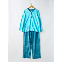 EGATEX - Pyjama bleu en coton - Femme - Taille 46 - Modz