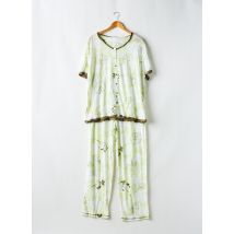 EGATEX - Pyjama vert en coton - Femme - Taille 46 - Modz