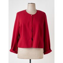 GUY DUBOUIS - Veste casual rouge en polyester - Femme - Taille 48 - Modz
