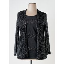 GUY DUBOUIS - Top noir en polyester - Femme - Taille 46 - Modz