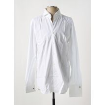 HUGO BOSS - Chemise manches longues blanc en coton - Homme - Taille L - Modz