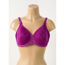 3660620914100 - Soutien-gorge violet en polyamide - Femme - Taille 100D - Modz