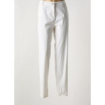 EVER EASY BY JAC JAC - Pantalon droit blanc en coton - Femme - Taille 46 - Modz