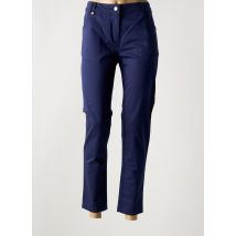 AGATHE & LOUISE - Pantalon 7/8 bleu en coton - Femme - Taille 44 - Modz