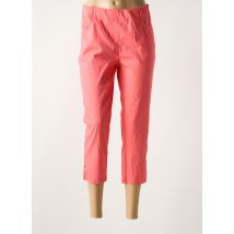 ADELINA BY SCHEITER - Pantacourt rose en coton - Femme - Taille 44 - Modz