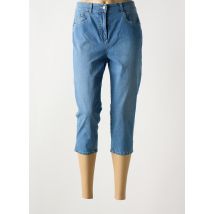 ADELINA BY SCHEITER - Pantacourt bleu en coton - Femme - Taille 44 - Modz