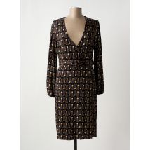 SURKANA - Robe mi-longue noir en viscose - Femme - Taille 44 - Modz