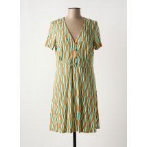 SURKANA - Robe mi-longue marron en viscose - Femme - Taille 44 - Modz