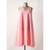 MES SOEURS ET MOI - Robe mi-longue orange en coton - Femme - Taille 46 - Modz