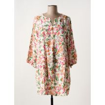 FRANSA - Tunique manches longues rose en viscose - Femme - Taille 40 - Modz