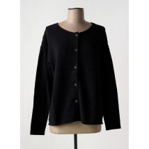 FRANSA - Gilet manches longues noir en coton - Femme - Taille 36 - Modz