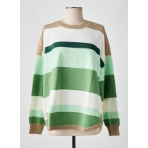 FRANSA - Pull vert en viscose - Femme - Taille 42 - Modz