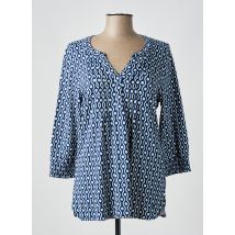 OLSEN - T-shirt bleu en viscose - Femme - Taille 44 - Modz