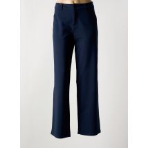 FRANSA - Pantalon droit bleu en viscose - Femme - Taille 40 - Modz