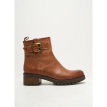 MINKA DESIGN - Bottines/Boots marron en cuir - Femme - Taille 39 - Modz