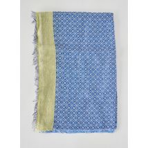 MALFROY - Echarpe bleu en coton - Femme - Taille TU - Modz