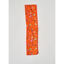 MALFROY - Foulard orange en soie - Femme - Taille TU - Modz