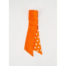 MALFROY - Foulard orange en soie - Femme - Taille TU - Modz