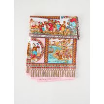 MALFROY - Foulard rose en soie - Femme - Taille TU - Modz