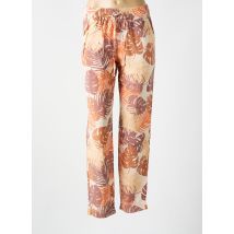 KOCCA - Pantalon droit orange en lyocell - Femme - Taille 36 - Modz