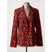 VILA ROUGE - Blazer orange en polyester - Femme - Taille 42 - Modz