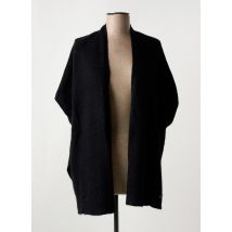 ORFEO - Gilet manches courtes noir en laine - Femme - Taille TU - Modz